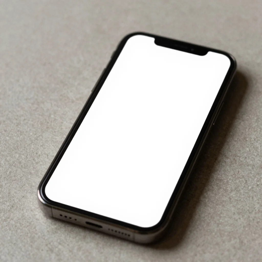 Crisp digital mockup of a story format layout on a smartphone, focused creative craft